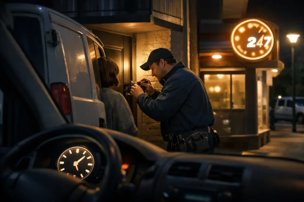 Are Locksmiths 24/7? What to Expect